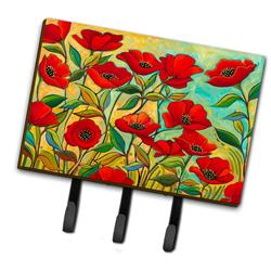 PPD3020TH68 6 x 2 x 9 in. Poppy Garden Flowers Leash or Key Holder