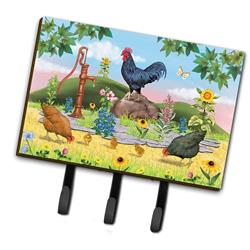 Picture of Carolines Treasures PRS4039TH68 6 x 2 x 9 in. Rooster & Water Pump Leash or Key Holder