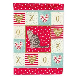 Foldex Exotic Fold Cat Love Canvas House Outdoor Flags