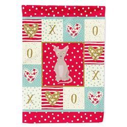 Minskin Cat Love Garden Outdoor Flags