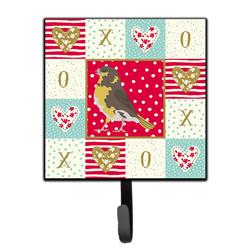 4.25 x 1 x 7 in. Spanish Canary Love Leash or Key Holder