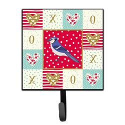 4.25 x 1 x 7 in. Jay Bird Love Leash or Key Holder