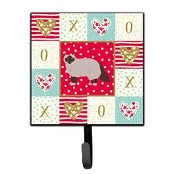 4.25 x 1 x 7 in. Birman Cat Love Leash or Key Holder