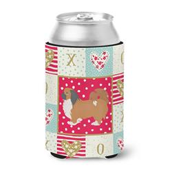 12 oz Pekingese Love Can or Bottle Hugger