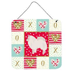 6 x 6 in. German Spitz No.1 Love Wall or Door Hanging Prints