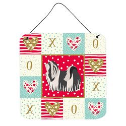6 x 6 in. Havanese No.1 Love Wall or Door Hanging Prints