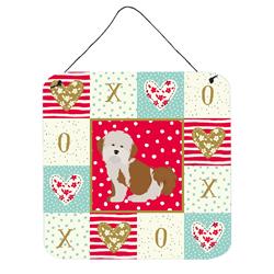 6 x 6 in. Havanese No.2 Love Wall or Door Hanging Prints