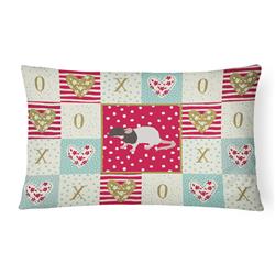 CK5459PW1216 12 x 3 x 16 in. Dumbo Rat Love Canvas Fabric Decorative Pillow