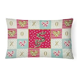 CK5530PW1216 12 x 3 x 16 in. Python Canvas Fabric Decorative Pillow