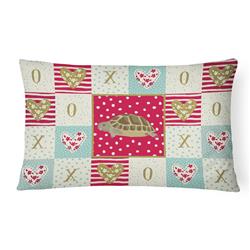 CK5536PW1216 12 x 3 x 16 in. Turtle Canvas Fabric Decorative Pillow