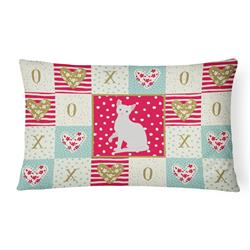 Picture of Carolines Treasures CK5739PW1216 12 x 3 x 16 in. Arabian Mau Cat Love Canvas Fabric Decorative Pillow