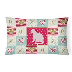 CK5750PW1216 12 x 3 x 16 in. Burmilla No.2 Cat Love Canvas Fabric Decorative Pillow