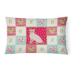 CK5799PW1216 12 x 3 x 16 in. Tonkinese Cat Love Canvas Fabric Decorative Pillow