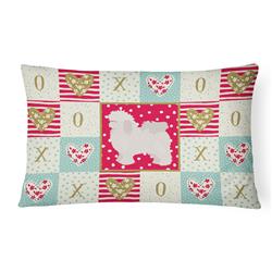 CK5815PW1216 12 x 3 x 16 in. Bolognese Love Canvas Fabric Decorative Pillow