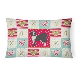 CK5829PW1216 12 x 3 x 16 in. Elo Dog No.2 Love Canvas Fabric Decorative Pillow