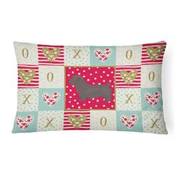 CK5839PW1216 12 x 3 x 16 in. Glen of Imal No.1 Love Canvas Fabric Decorative Pillow