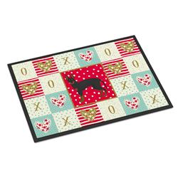 CK5833JMAT 24 x 36 in. English Toy Terrier No.2 Love Indoor or Outdoor Mat