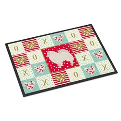 CK5837JMAT 24 x 36 in. German Spitz No.1 Love Indoor or Outdoor Mat