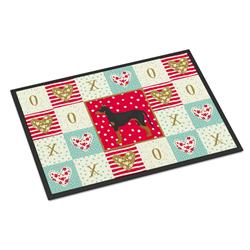 CK5862JMAT 24 x 36 in. Manchester Terrier Love Indoor or Outdoor Mat