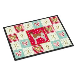 24 x 36 in. Tenterfield Terrier Love Indoor or Outdoor Mat