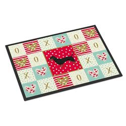 CK5923JMAT 24 x 36 in. Dachshund Love Indoor or Outdoor Mat