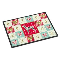 CK5924JMAT 24 x 36 in. Dalmatian Love Indoor or Outdoor Mat