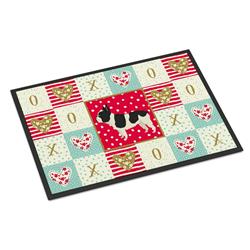 CK5929JMAT 24 x 36 in. French Bulldog Love Indoor or Outdoor Mat
