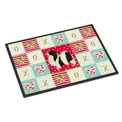 CK5938JMAT 24 x 36 in. Japanese Chin Love Indoor or Outdoor Mat