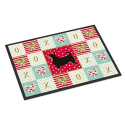 CK5940JMAT 24 x 36 in. Lancashire Terrier Love Indoor or Outdoor Mat