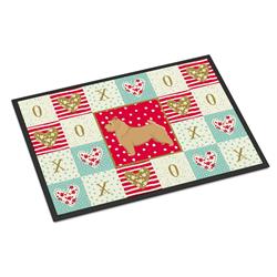 CK5941JMAT 24 x 36 in. Norwich Terrier Love Indoor or Outdoor Mat