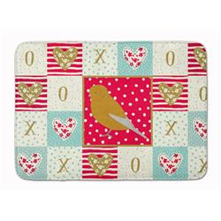 19 x 27 in. Norwich Canary Love Machine Washable Memory Foam Mat