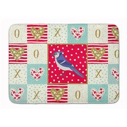 19 x 27 in. Jay Bird Love Machine Washable Memory Foam Mat