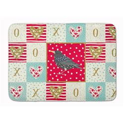 19 x 27 in. Starling Love Machine Washable Memory Foam Mat