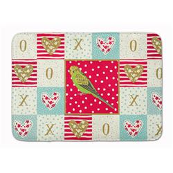 CK5520RUG 19 x 27 in. Budgerigar Love Machine Washable Memory Foam Mat