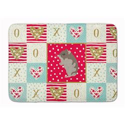 CK5439RUG 19 x 27 in. Dwarf Hamster Love Machine Washable Memory Foam Mat