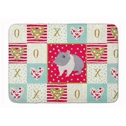 19 x 27 in. South African Hamster Love Machine Washable Memory Foam Mat
