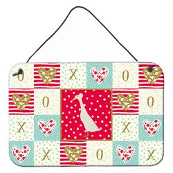 CK5286DS812 8 x 12 in. Bali Duck Love Wall or Door Hanging Prints