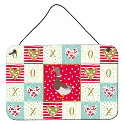 CK5290DS812 8 x 12 in. Saxony Sachsenente Duck Love Wall or Door Hanging Prints
