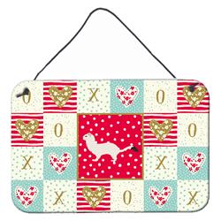 CK5299DS812 8 x 12 in. Stoat Short-Tailed Weasel Love Wall or Door Hanging Prints