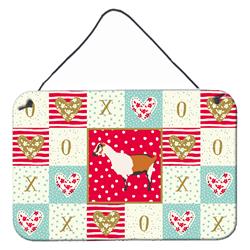 CK5307DS812 8 x 12 in. Alpine Goat Love Wall or Door Hanging Prints
