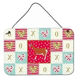 CK5308DS812 8 x 12 in. Toggenburger Goat Love Wall or Door Hanging Prints