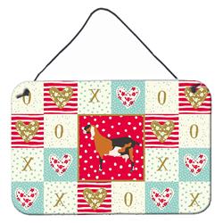 CK5310DS812 8 x 12 in. Anglo-Nubian Nubian Goat Love Wall or Door Hanging Prints