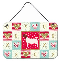 CK5313DS812 8 x 12 in. Boer Goat Love Wall or Door Hanging Prints