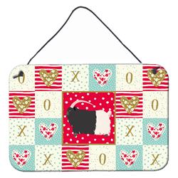 CK5314DS812 8 x 12 in. Welsh Black-Necked Goat Love Wall or Door Hanging Prints