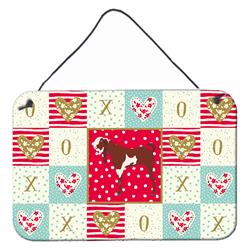 CK5317DS812 8 x 12 in. Jamnapari Goat Love Wall or Door Hanging Prints