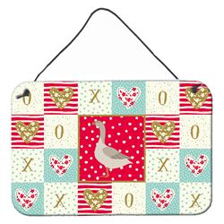 CK5321DS812 8 x 12 in. Steinbacher Goose Love Wall or Door Hanging Prints