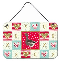 CK5324DS812 8 x 12 in. Toulouse Goose Love Wall or Door Hanging Prints