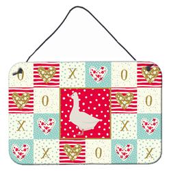 CK5325DS812 8 x 12 in. Roman Goose Love Wall or Door Hanging Prints