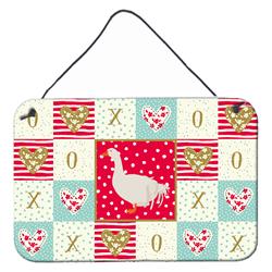 CK5329DS812 8 x 12 in. Sebastopol Goose Love Wall or Door Hanging Prints