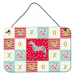 CK5335DS812 8 x 12 in. Orlov Trotter Horse Love Wall or Door Hanging Prints